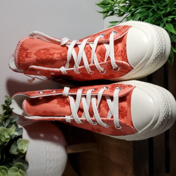 Converse CTAS Lift Platform Tonal Embroidery Womens Sz: A02233C - Picture 11 of 15